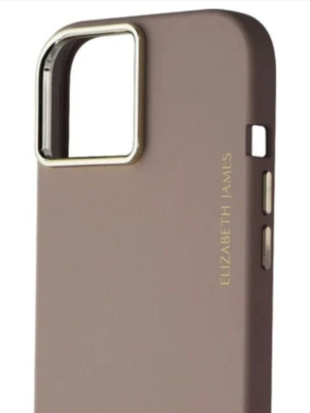 Elizabeth James Silicone Case MagSafe – iPhone 15/14/13 – Taupe – NEW
